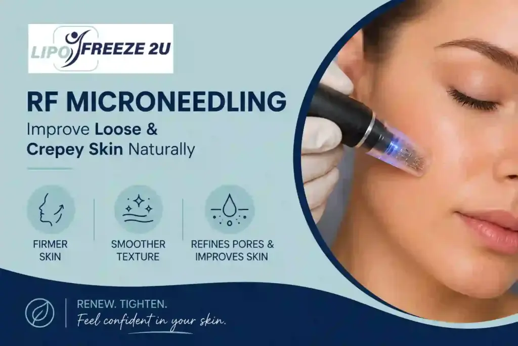 Can RF Microneedling Help Improve Loose and Crepey Skin Northwich?